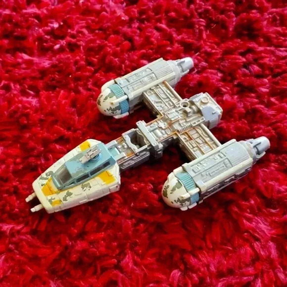 STAR WARS ACTION FLEET 1996 Y Wing Starfighter MICRO MACHINES - Picture 1 of 5